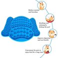 thumbnail image 3 of Silicone Dog Lick Pad Slow Feeder Lick Mat with Strong Suction Cups for Pet Bathing Training, 3 of 8