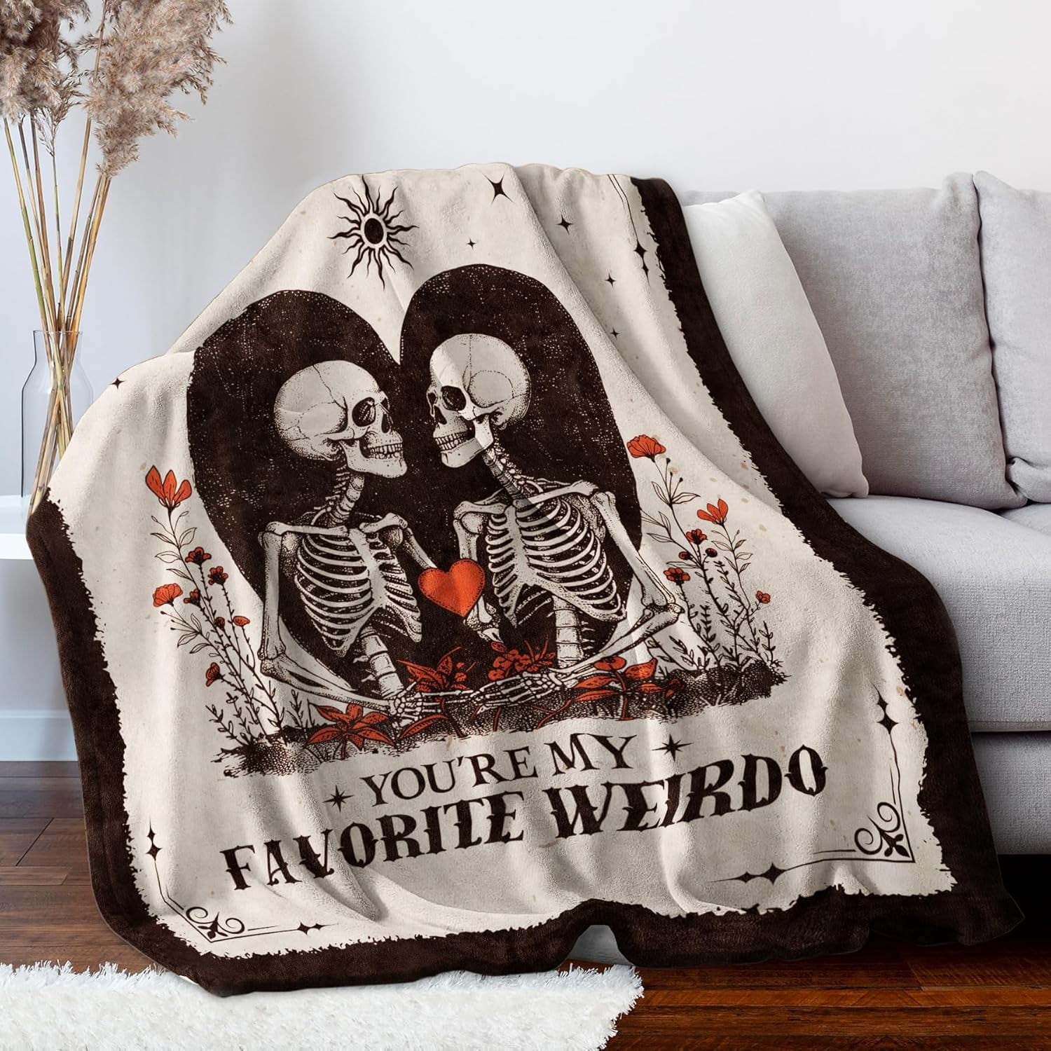 Gifts for Him Her, Wedding Anniversary Blanket, Birthday Gifts for Boyfriend Girlfriend, I Love You Gift, Engagement, Wedding Gifts for Couple, Wife, Husband
