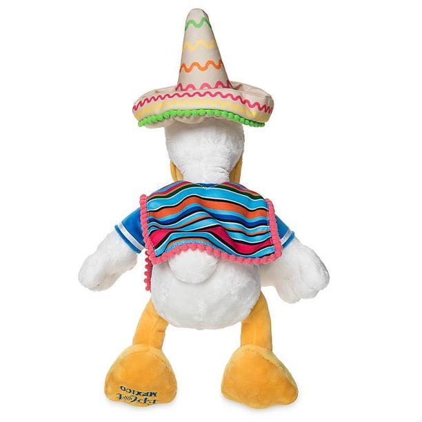 Disney Parks Epcot Mexico Caballero Donald Duck Plush New with Tag