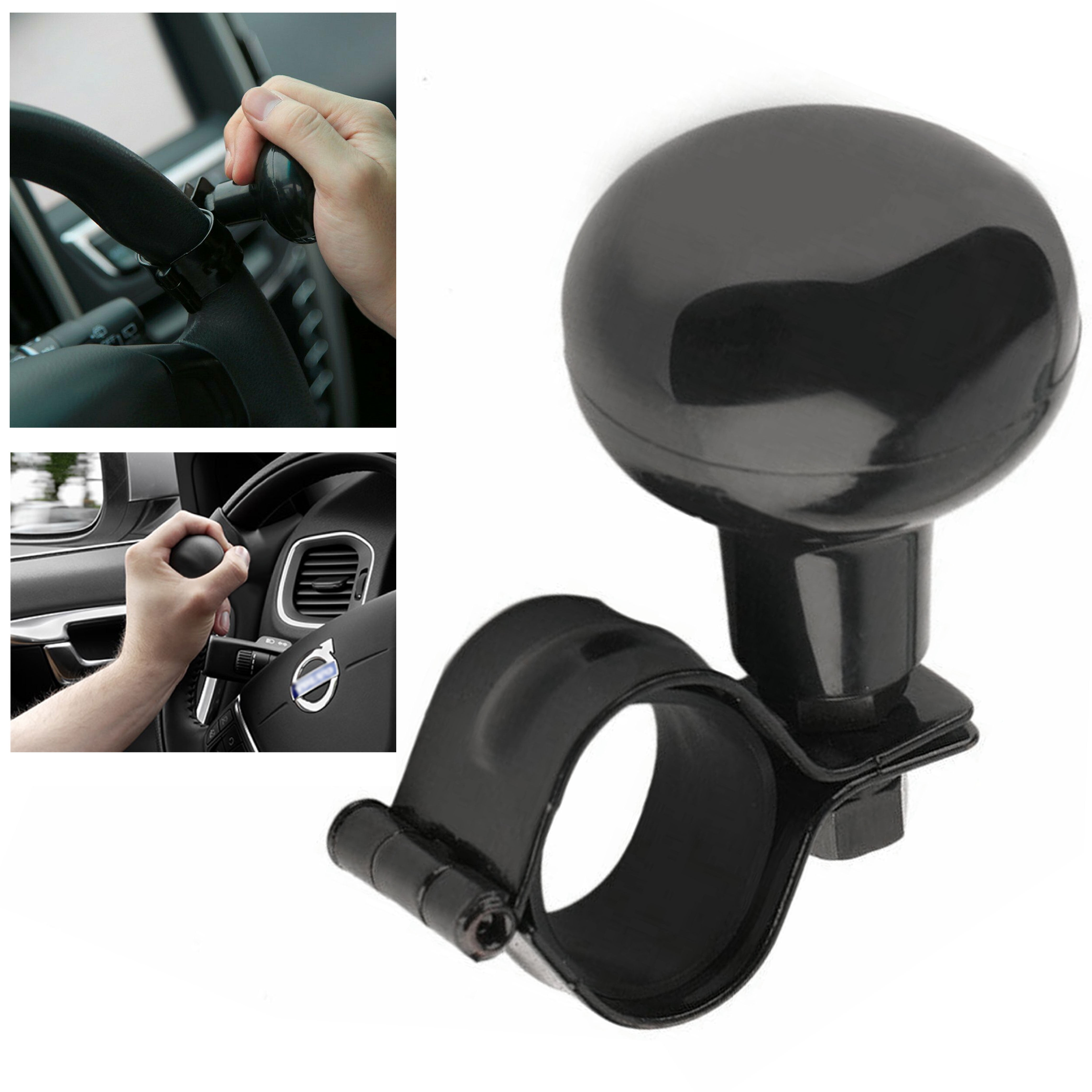 Contican Universal Steering Wheel Spinner Heavy Duty Car/truck Handle Suicide Power Knob 