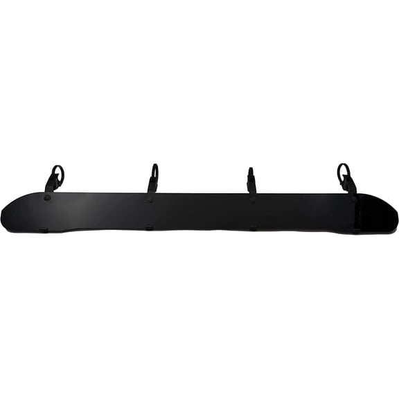 BIKEGEAR Universal Windshield Fairing for Roof Racks - 46 inch - Long Noise Reducer Wind Fairing - Fairing Aerodynamic Air Deflector Kit -(Windshield Made of Unbreakable Polycarbonate)