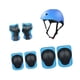 thumbnail image 5 of 7 piezas Guardias de Equipo de protección del casco para bicicletas para niños, almohadillas manuales de resistencia de impacto almohadillas de rodill Azul, 5 of 8