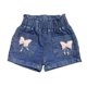 thumbnail image 1 of Pantalones cortos vaqueros para niños, informales, estampados, de cinco centavos, para playa, vacaciones, surf, bañadores para niñas, pantalones de poliéster, 1 of 4