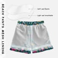 thumbnail image 3 of FORMRS Boys Swim Trunks Quick Dry Mesh Lining Beach Boardshorts, Sizes XS-XL, Green Vibrant Truck Pattern, 3 of 7