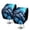 Blue Turtle, variant on KUIFORTI White Horse Golf Cart Seat Covers Non-Slip Polyester Travel Sports Cart Seat Cushion Covers Fits for EZGO, Yamaha, Club Car and More 2 Seats Golf Carts Breathable
