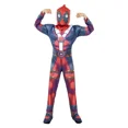 thumbnail image 3 of Disfraz de superhéroe Deadpool, mono de cosplay de Halloween para niños, máscara de personaje de película de fantasía, medias con espada y bolsa, conjunto festivo, 3 of 5