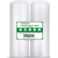 thumbnail image 1 of MakMeFre 2 Rouleaux de Sacs de Scellage sous Vide 11x50 avec Sans BPA et Haute Résistance, Grade Commercial, Compatibles avec Tous Types de Scelleuses sous Vide, 1 of 7