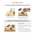thumbnail image 1 of Model,Motor Model Led Kit Kids Children Power Educational Science Educational Science Kit Science Kit Kids Model Led Power Air Motor Model Led Power Educational Laoshe Iuppa, 1 of 5