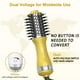 thumbnail image 2 of Cepillo para secador de pelo DAN Technology, compacto, 25 cm, doble voltaje, 2 of 8