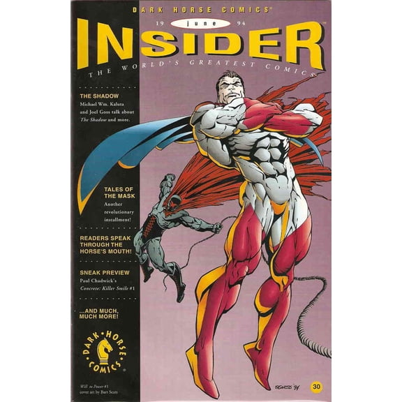 Dark Horse Insider (Vol. 2) #30 VF ; Dark Horse Comic Book