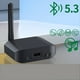 thumbnail image 4 of Adaptador de Audio Bluetooth 5.3 Transmisor Receptor 2 en 1 Reproduce Música Estéreo Inalámbrica con Entrada AUX de 3,5 mm Batería de 300 MAh, 4 of 5