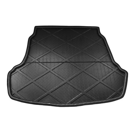 Black Car Rear Trunk Floor Mat Cargo Boot Liner Tray For Hyundai