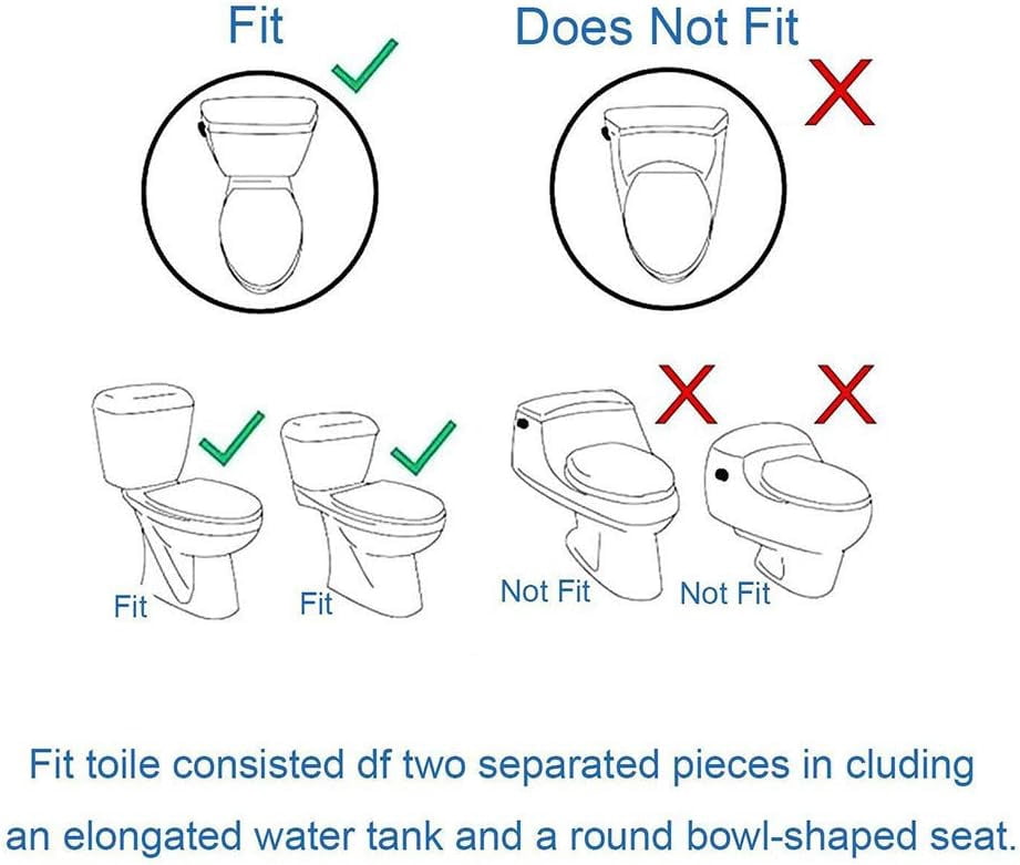 TekDeals Bidet Fresh Water Dual Spray Kit Non Electric Toilet Seat Attachment Cold Wash