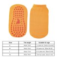 thumbnail image 3 of Calcetines tobilleros antideslizantes para padres e hijos, color sólido, cómodos para niños y adultos, 3 of 5