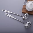 thumbnail image 4 of Stainless steel soup shell soup spoon leaking kitchen utensils, 4 of 5