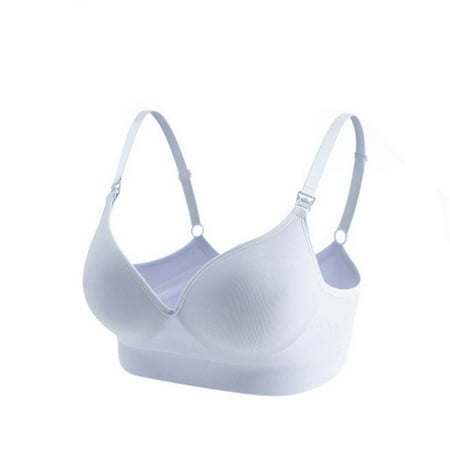 

Nursing Bra For Pregnant Women Pregnancy Maternity Bra Breastfeeding Lactation Maternal Underwear Things Bras Maternity Clothes Gray M