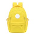 thumbnail image 4 of HJYCHN School Backpack for Girls Lightweight Student Bookbag for Kids Boys and Girls Comfortable Shoulder Straps School Backpacks Yellow One Size, 4 of 4