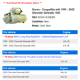 thumbnail image 2 of Starter - Compatible with 1999 - 2002 Chevy Silverado 1500 2000 2001, 2 of 2