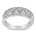 thumbnail image 2 of 18k White Gold 1/3ct TDW Diamond Cluster Ring(G-H, VS1-VS2), 2 of 6
