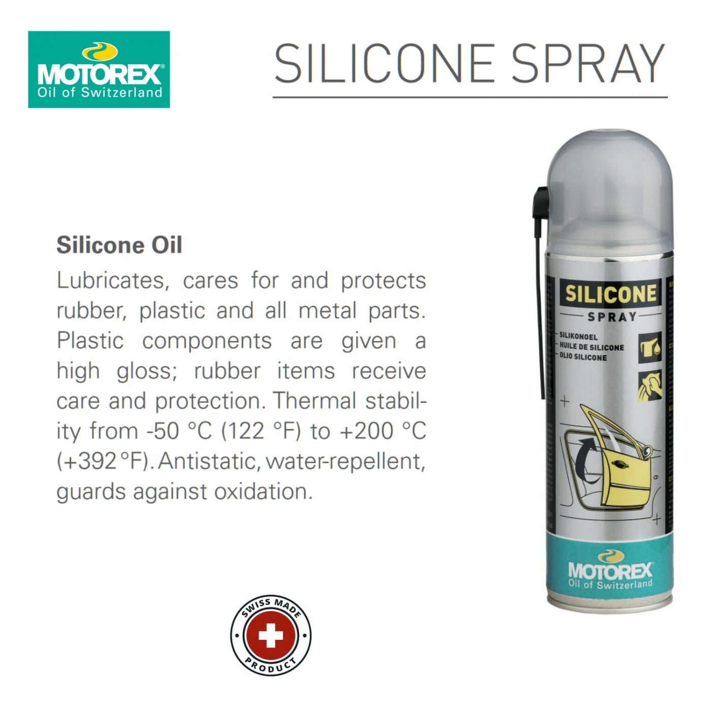 Silicona en Spray Motorex - 500 Ml