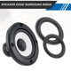 thumbnail image 5 of Uxcell 4 Pcs 10 Pulgadas Anillos de Borde de Goma para Altavoz 248x180mm(IDxOD) Repuestos Perforados para Reparación de Altavoces o DIY, Negro, 5 of 6