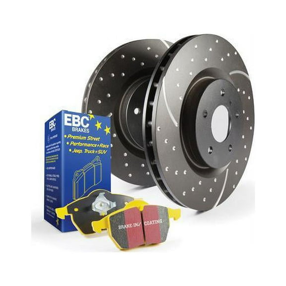 EBC Brakes S5KF1362 S5 Kits Yellowstuff And GD Rotors Fits select: 2011-2015,2017 NISSAN MURANO
