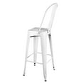 thumbnail image 6 of Tolix Bar Stool White - Hi Gloss - With Back, 6 of 8