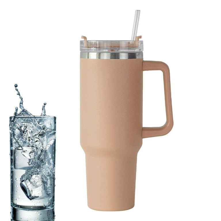 Stainless Steel Water Bottle  Stanleys Cup with Straw and Handle