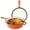 Orange, variant on Enameled Cast Iron Skillets, 2-in-1 Cast Iron Dutch Oven Pot With Lid Set, 3QT Dutch Oven + 1.5QT Skillet For Frying, Baking, Stewing, Grilling, Indoor And Outdoor