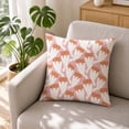 thumbnail image 2 of Btomtd 18 x 18 Pillow Cover, Flower Decorative Cushion Case, Removable and Washable Throw Pillow Cover for Sofa, C, 2 of 6