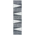 thumbnail image 3 of SAFAVIEH Striped Kilim Juniper Striped Area Rug, Black/Ivory, 7' x 7' Square, 3 of 7