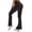 Black, variant on Rexolia Women’s High Waisted Flare Leggings with 4 Pockets Cargo Bootcut Pants Army Green L