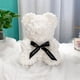 thumbnail image 1 of Muñeco de oso de flores eternas, regalo de San Valentín de Tanabata, adornos para mujer, oso de abrazo, flor de espuma, oso rosa de 28 cm, 1 of 6