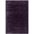 thumbnail image 3 of SAFAVIEH Charlotte Solid Plush Shag Area Rug, Lavender, 8' x 10', 3 of 4