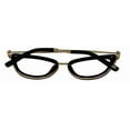 thumbnail image 6 of Jones New York Women's J235 J/235 Full Rim Optical Black Eyeglasses, 49mm, 6 of 6