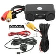 thumbnail image 1 of Kit de cámara de visión trasera para coche, sensor de radar de estacionamiento de alta definición, luz LED, visión nocturna, 1 of 14