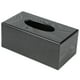 thumbnail image 3 of Caja de pañuelos de madera negra, servilletero de estilo elegante para sala de estar del Hotel en casa, 3 of 5