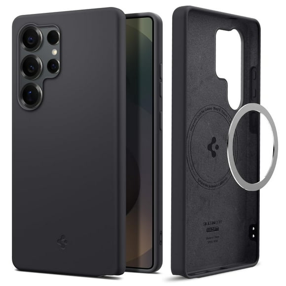 Funda Spigen Silicone Fit MagFit para Samsung Galaxy S25 Ultra