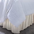 thumbnail image 2 of Home Details Dust Ruffle Bed Skirt, Queen/King, Ivory, 2 of 2