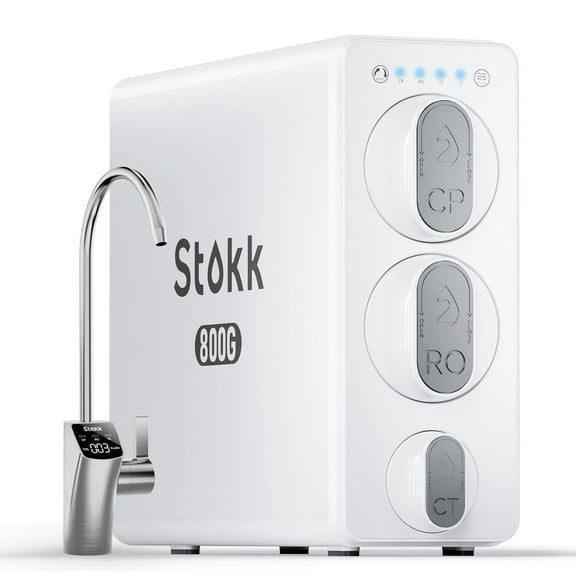 Stokk Tankless Reverse Osmosis 8-Stage Under-Sink Filtration System
