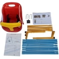 thumbnail image 4 of Baby Toddler Indoor/Outdoor Metal Swing Set (Blue, Red, Yellow), 4 of 7