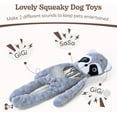 thumbnail image 3 of SHARLOVY No Stuffing Dog Toys 5 Pack, Crinkle Interactive Dogs Toy for Boredom, Puppy Toys for Teething to Keep Them Busy, Cute Squeaky Dogs Toy for Small, Medium, and Large Breed, 3 of 7