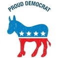 thumbnail image 2 of CafePress - Proud Democrat Mug - 11 oz Ceramic Mug - Novelty Coffee Tea Cup, 2 of 4
