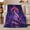 Crystal Cobra, variant on Mystical Griffin Fantasy Treasure Map, Peaceful Mountain Lake Scene, Warm Flannel Blanket for Cabin and Lodge with Detailed Artwork, Outdoor Lovers Camping Gift, Fantasy Home Decor