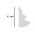thumbnail image 1 of AYktou Christmas Decorations,Ornament Storage Box,Christmas Bags,Wrapping Paper Organizer Storage,Xmas Tree Quilting Templates Set,Hand Sewing Patchwork Ruler Xmas Tree Shape DIY Gifts Art Crafts, 1 of 9