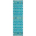 thumbnail image 2 of Addison Rugs Chantille Indoor/Outdoor Transitional Southwest Teal Washable Runner Rug, 2'3" x 7'6", 2 of 6