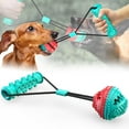 thumbnail image 1 of Juguete para Morder Muelas con Cordón para Perros Xihbxyly Pelota de Cuerda para Mascotas, 1 of 7