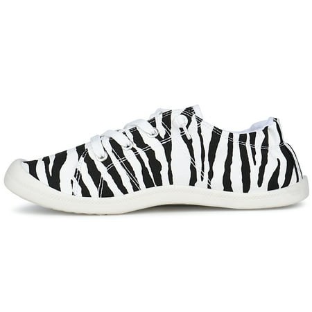 

JENN ARDOR Women Low Top Arch Support Canvas Sneakers