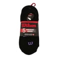 thumbnail image 1 of Set de sneaker Wilson Talla Unitalla Sneaker para Dama Negro 5 Pares, 1 of 4