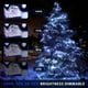 thumbnail image 5 of Guirnalda de luces solares navideñas JMEXSUSS, paquete de 2, 10 m, 100 LED IP44, 5 of 7